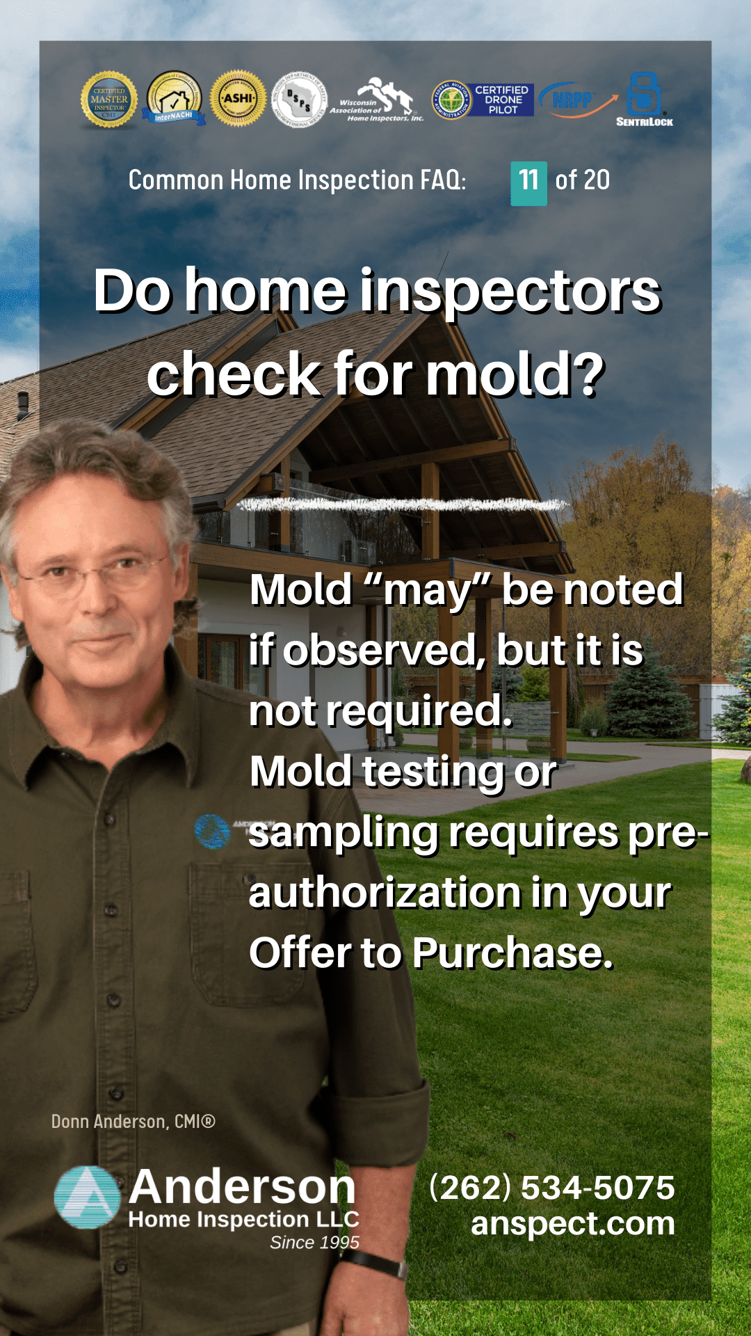 Milwaukee Home Inspection FAQ question and answer