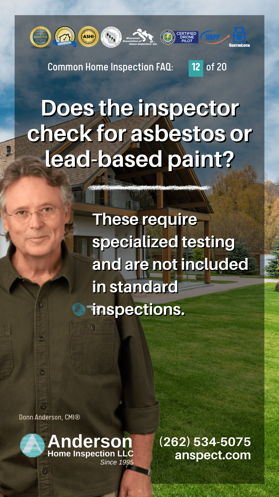 Milwaukee Home Inspection FAQ question and answer