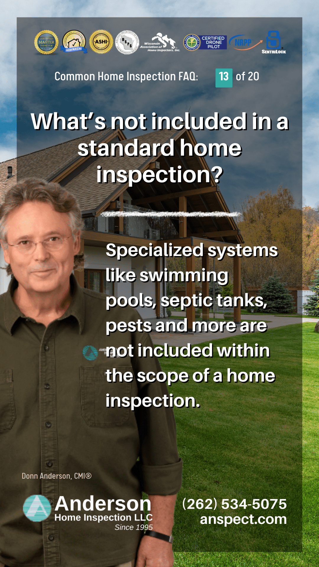Milwaukee Home Inspection FAQ question and answer