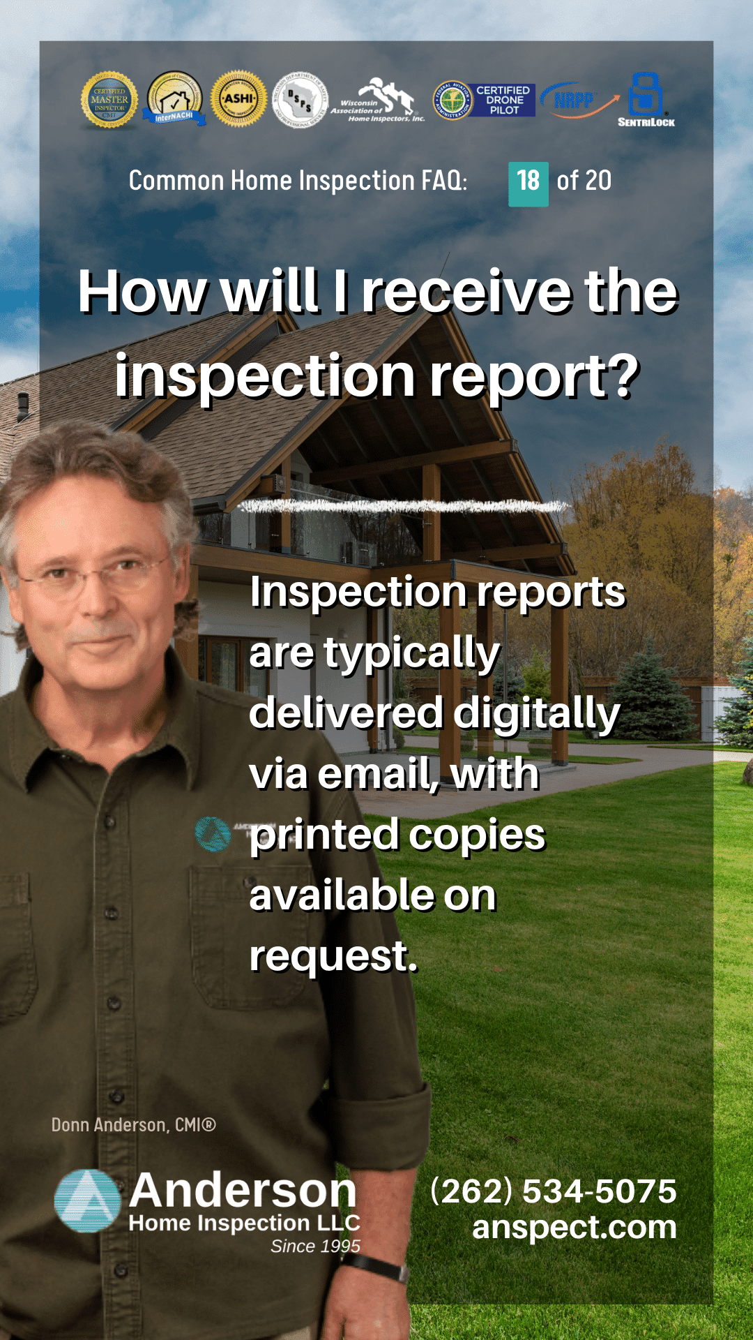 Milwaukee Home Inspection FAQ question and answer
