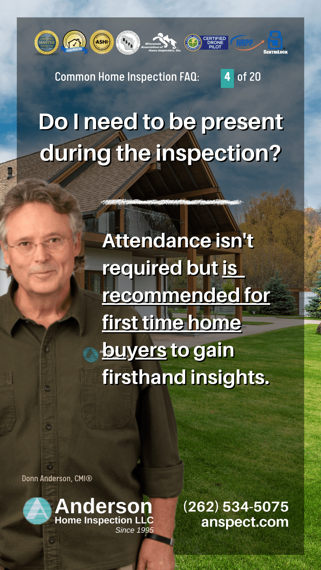 Milwaukee Home Inspection FAQ question and answer