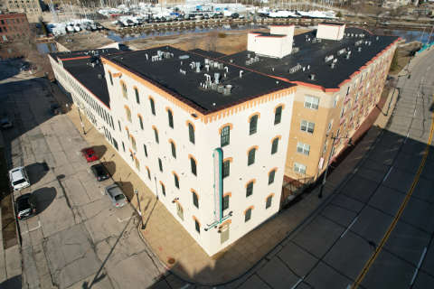 commercial aerial drone inspection milwaukee