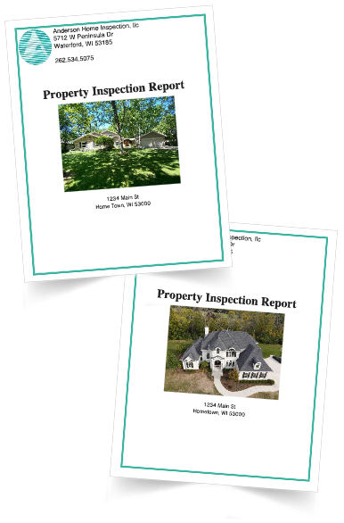 Free Sample Reports from Anderson Home Inspection in Southeastern Wisconsin